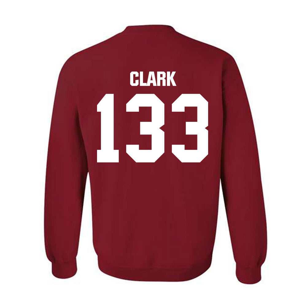 Indiana - NCAA Wrestling : Marlo Clark - Classic Shersey Crewneck Sweatshirt-1