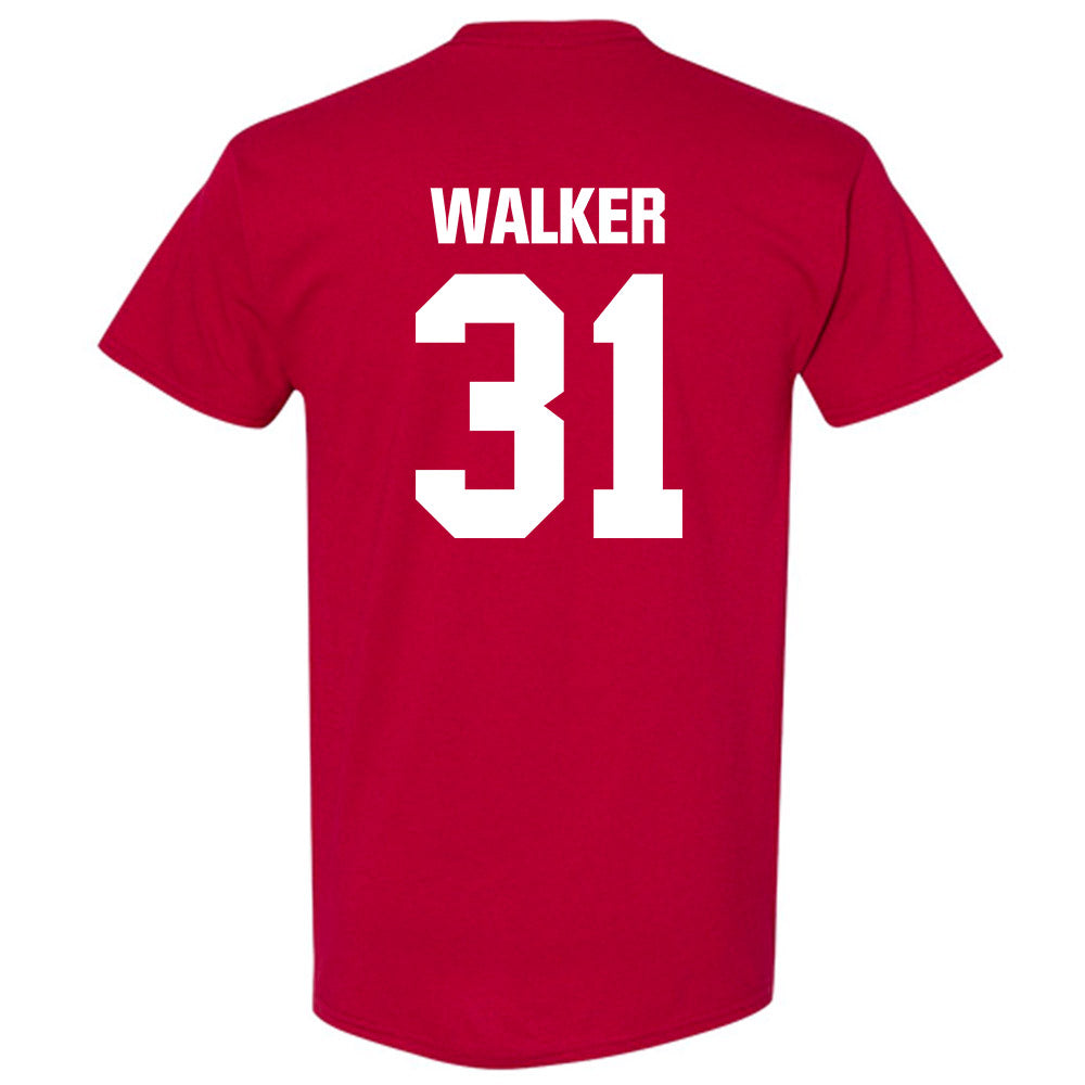 Indiana - NCAA Baseball : Eli Walker - Classic Shersey T-Shirt-1
