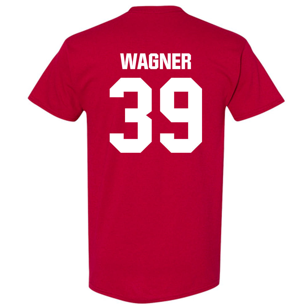 Indiana - NCAA Baseball : Nash Wagner - Classic Shersey T-Shirt-1