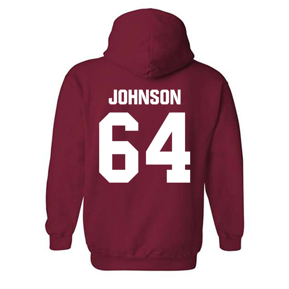 Indiana - NCAA Football : Chance Johnson - Classic Shersey Hooded Sweatshirt-1