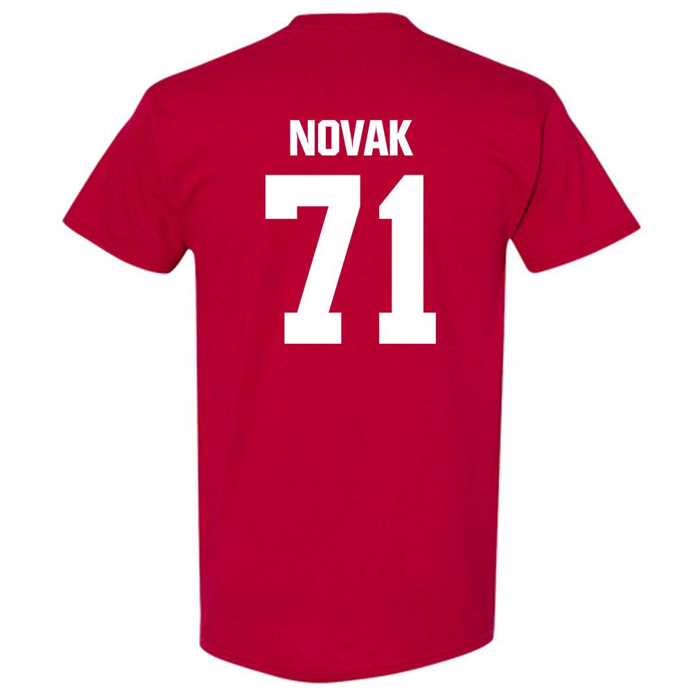 Indiana - NCAA Football : Benjamin Novak - Classic Shersey T-Shirt-1