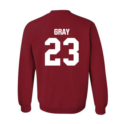 Indiana - NCAA Women's Volleyball : Victoria Gray - Classic Shersey Crewneck Sweatshirt-1