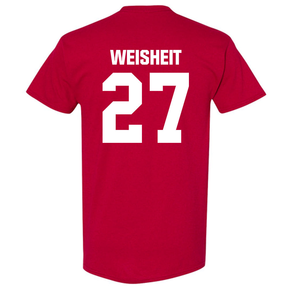 Indiana - NCAA Baseball : Clayton Weisheit - Classic Shersey T-Shirt-1