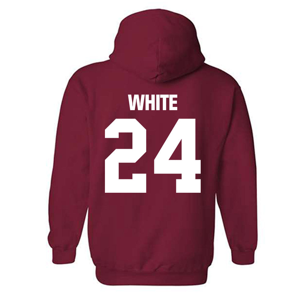 Indiana - NCAA Softball : Josie White - Classic Shersey Hooded Sweatshirt-1