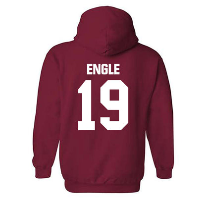Indiana - NCAA Softball : Maddie Engle - Classic Shersey Hooded Sweatshirt-1