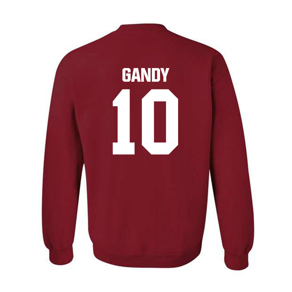 Indiana - NCAA Football : Ryland Gandy - Classic Shersey Crewneck Sweatshirt-1