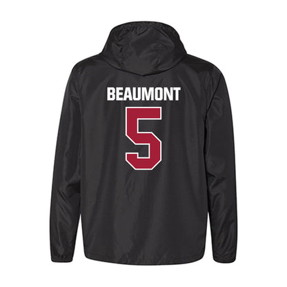 Indiana - NCAA Women's Basketball : Lenee Beaumont - Windbreaker-1