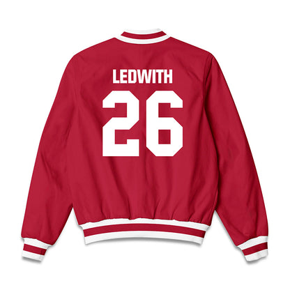Indiana - NCAA Women's Soccer : Maggie Ledwith - Bomber Jacket-1