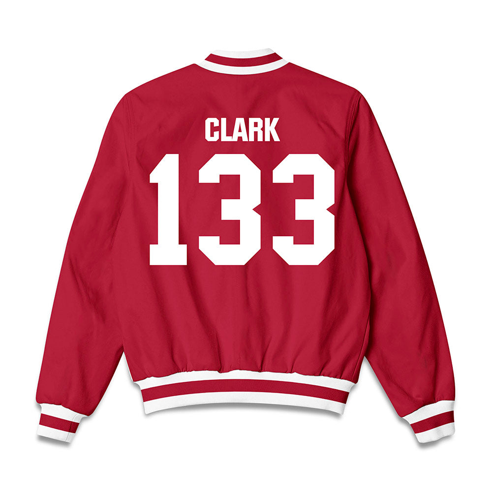 Indiana - NCAA Wrestling : Marlo Clark - Bomber Jacket-1