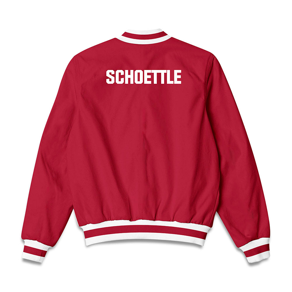 Indiana - NCAA Women's Rowing : Tatum Schoettle - Bomber Jacket-1