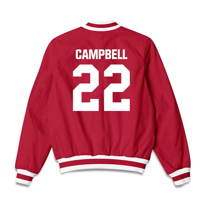 Indiana - NCAA Football : Jayreon Campbell - Bomber Jacket-1