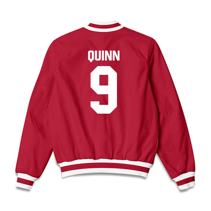 Indiana - NCAA Women's Soccer : Aleyna Quinn - Bomber Jacket-1