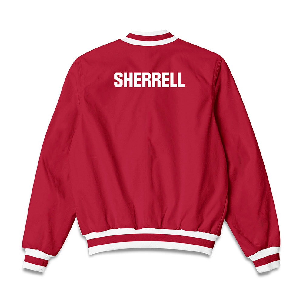 Indiana - NCAA Men's Basketball : Aiden Sherrell - Bomber Jacket-1