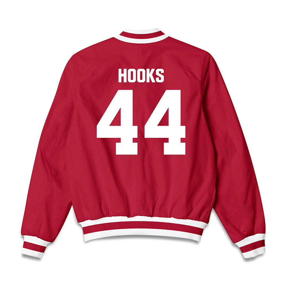 Indiana - NCAA Softball : Aubree Hooks - Bomber Jacket-1