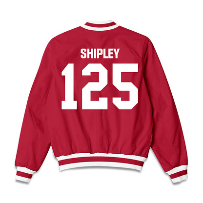 Indiana - NCAA Wrestling : Jackson Shipley - Bomber Jacket-1