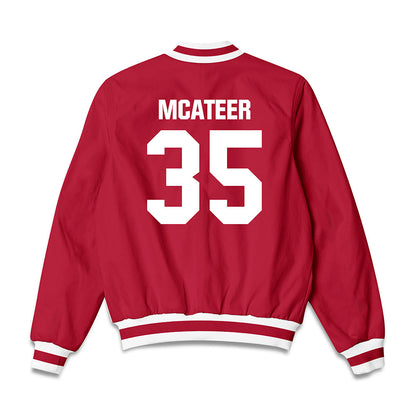 Indiana - NCAA Football : Patrick McAteer - Bomber Jacket-1