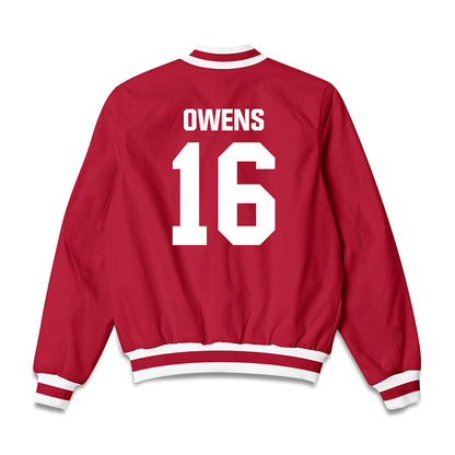 Indiana - NCAA Football : Jamar Owens - Bomber Jacket-1