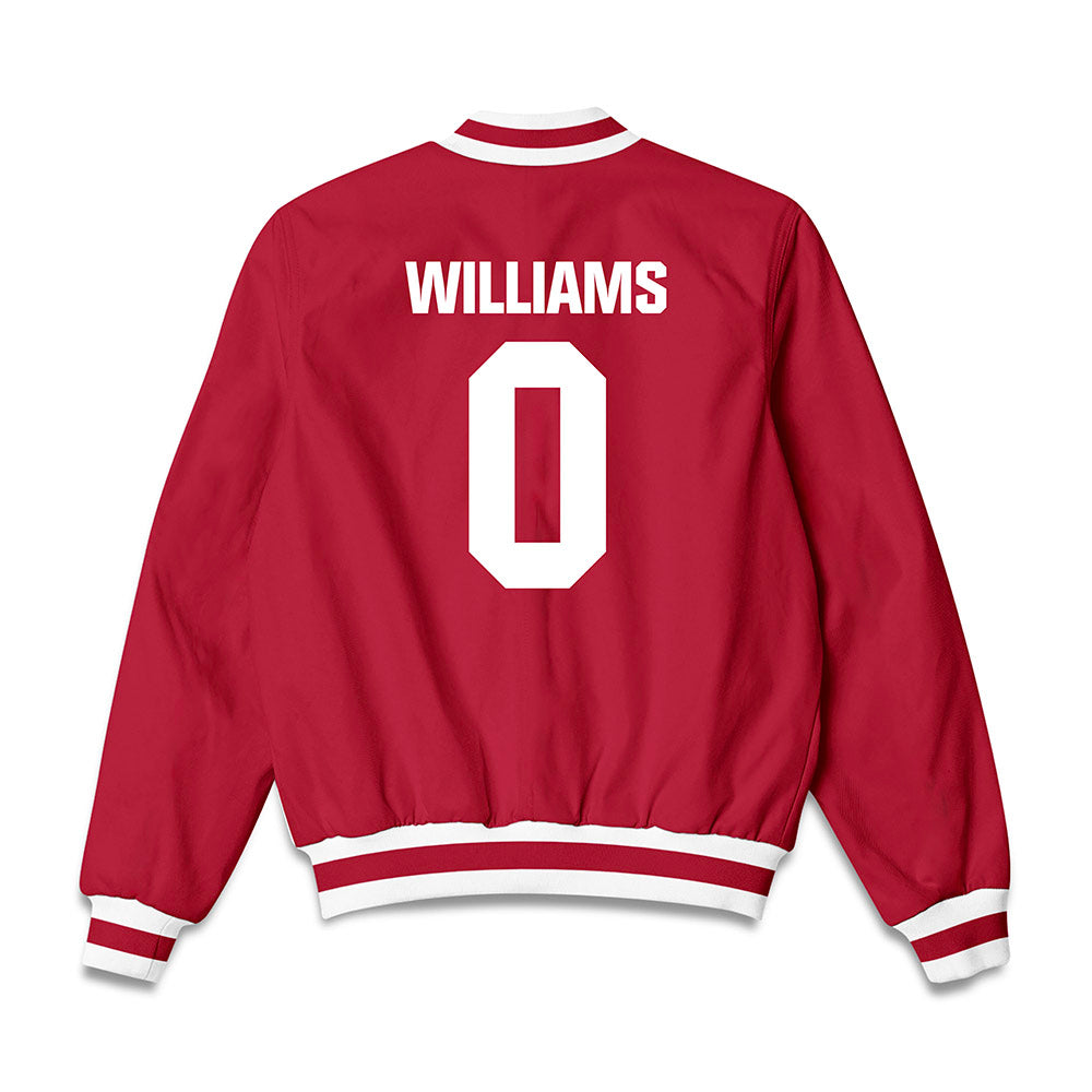 Indiana - NCAA Football : Carson Williams - Bomber Jacket-1