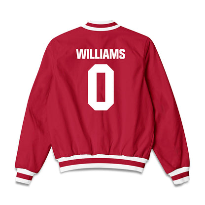 Indiana - NCAA Football : Carson Williams - Bomber Jacket-1