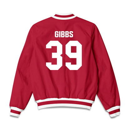 Indiana - NCAA Football : Trevor Gibbs - Bomber Jacket-1
