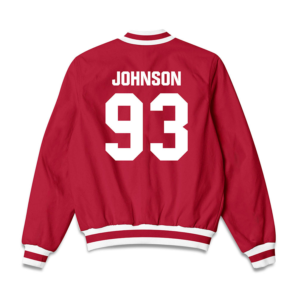 Indiana - NCAA Football : Ronelle Johnson - Bomber Jacket-1