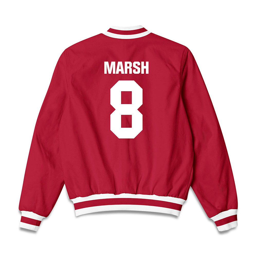 Indiana - NCAA Football : Nick Marsh - Bomber Jacket-1