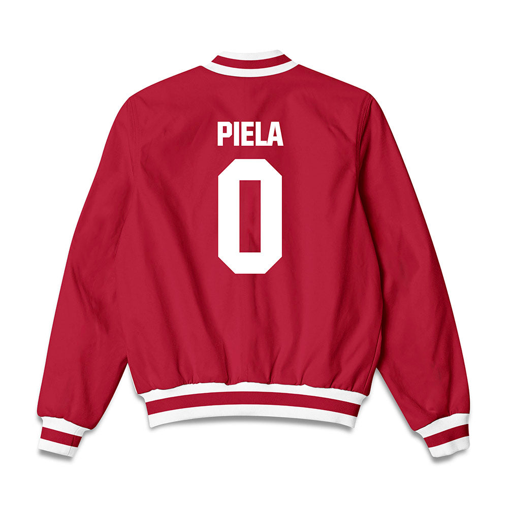 Indiana - NCAA Men's Soccer : AJ Piela - Bomber Jacket-1