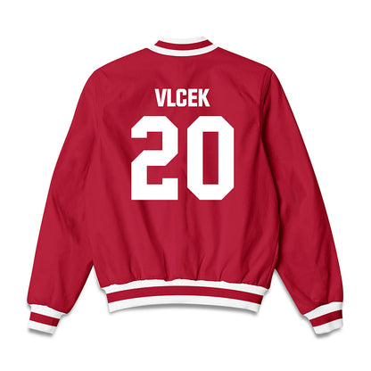Indiana - NCAA Women's Soccer : Haden Vlcek - Bomber Jacket-1