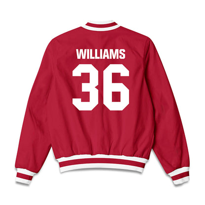 Indiana - NCAA Women's Soccer : Kendell Williams - Bomber Jacket-1