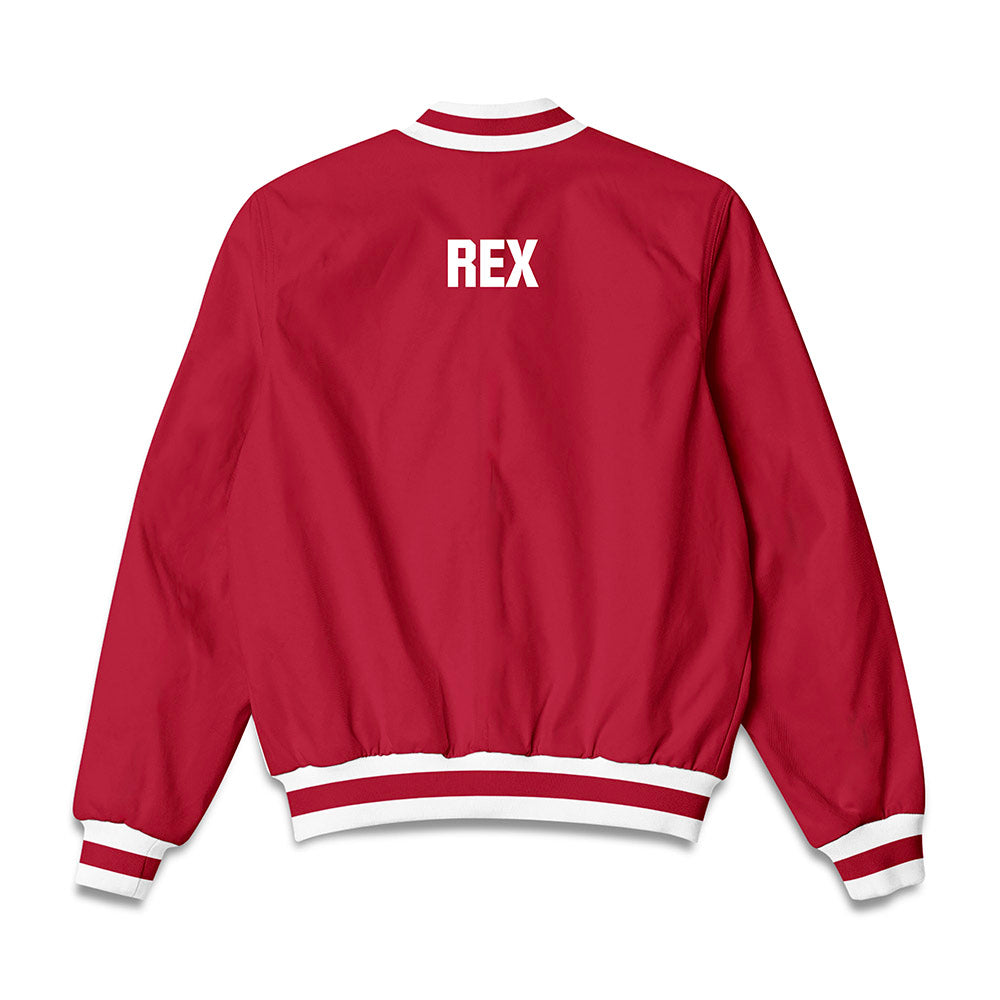 Indiana - NCAA Cheerleading : Emily Rex - Bomber Jacket-1