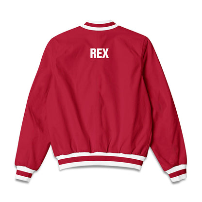 Indiana - NCAA Cheerleading : Emily Rex - Bomber Jacket-1