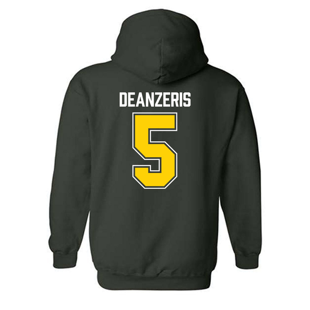 UVM - NCAA Women's Ice Hockey : Sophia DeAnzeris - Classic Shersey Hooded Sweatshirt-1