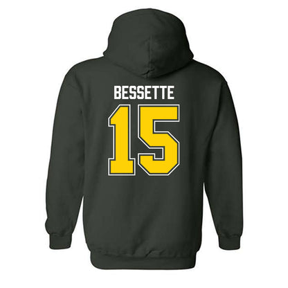 UVM - NCAA Men's Basketball : Drew Bessette - Classic Shersey Hooded Sweatshirt-1