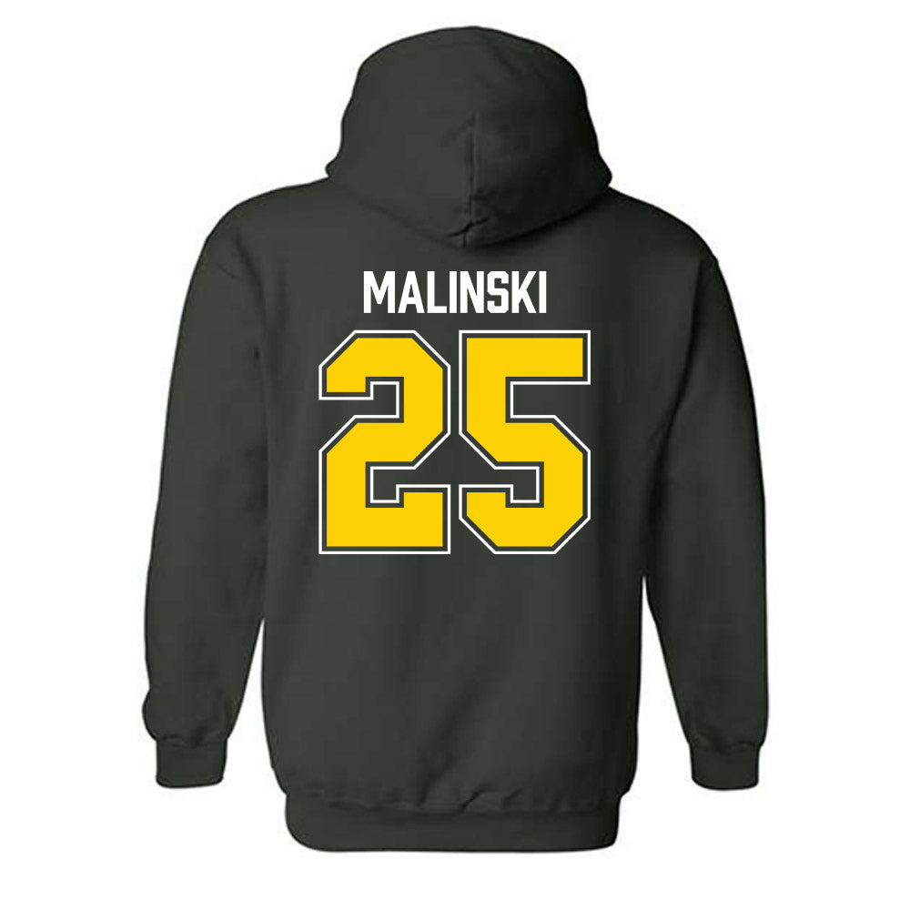 UVM - NCAA Men's Ice Hockey : Jack Malinski - Classic Shersey Hooded Sweatshirt-1