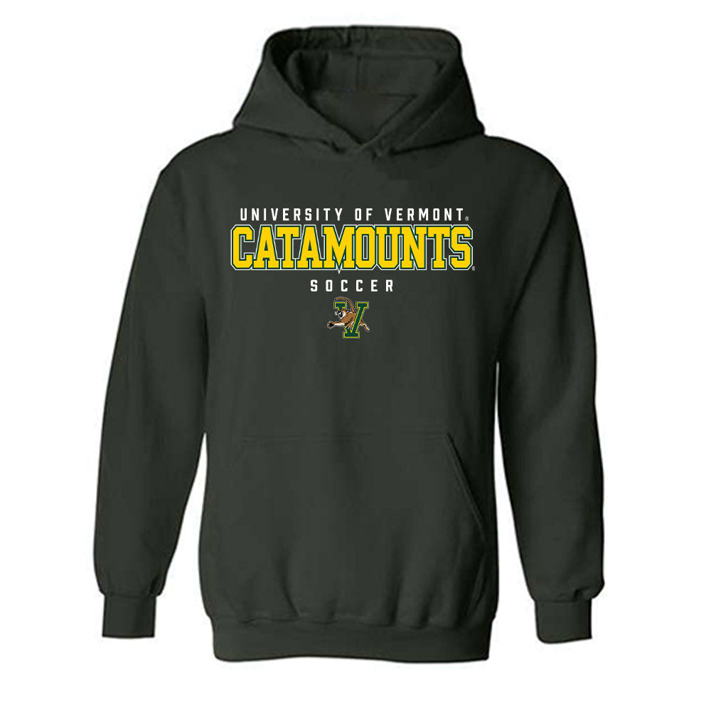 UVM - NCAA Men's Soccer : Ezra Widman - Classic Shersey Hooded Sweatshirt-0