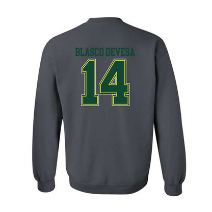 UVM - NCAA Men's Soccer : Marcos Blasco Devesa - Classic Shersey Crewneck Sweatshirt-1
