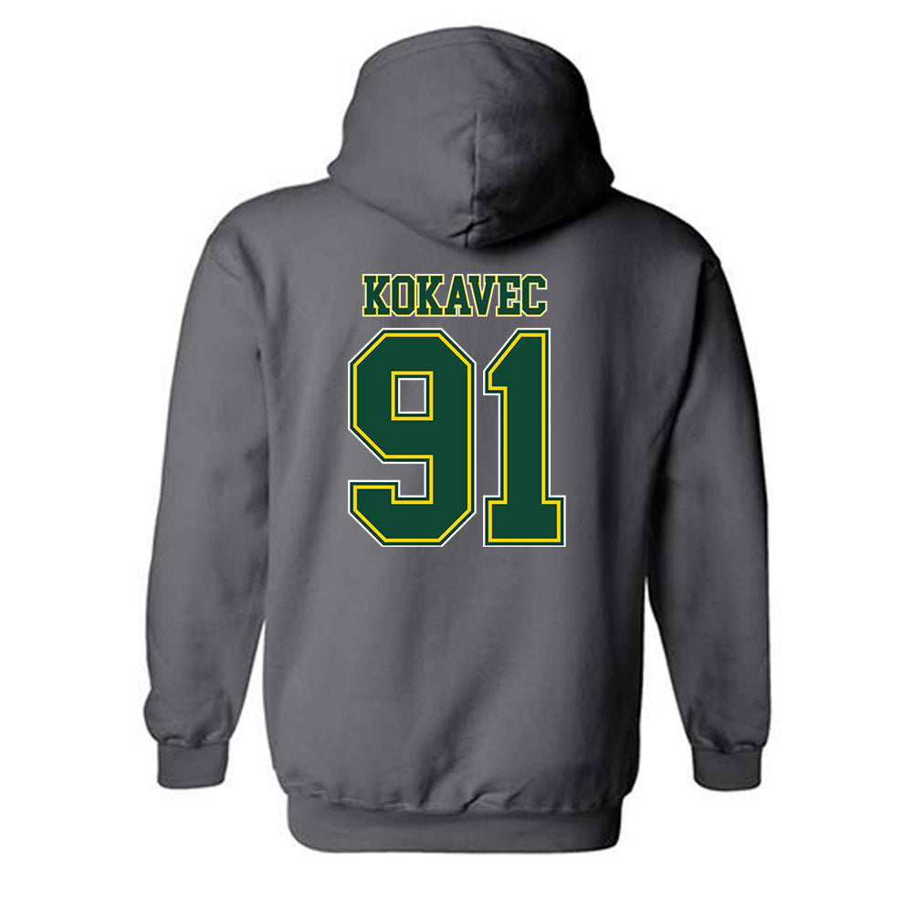 UVM - NCAA Women's Ice Hockey : Ashley Kokavec - Classic Shersey Hooded Sweatshirt-1