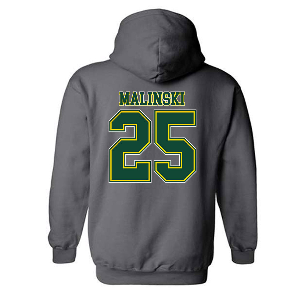 UVM - NCAA Men's Ice Hockey : Jack Malinski - Classic Shersey Hooded Sweatshirt-1