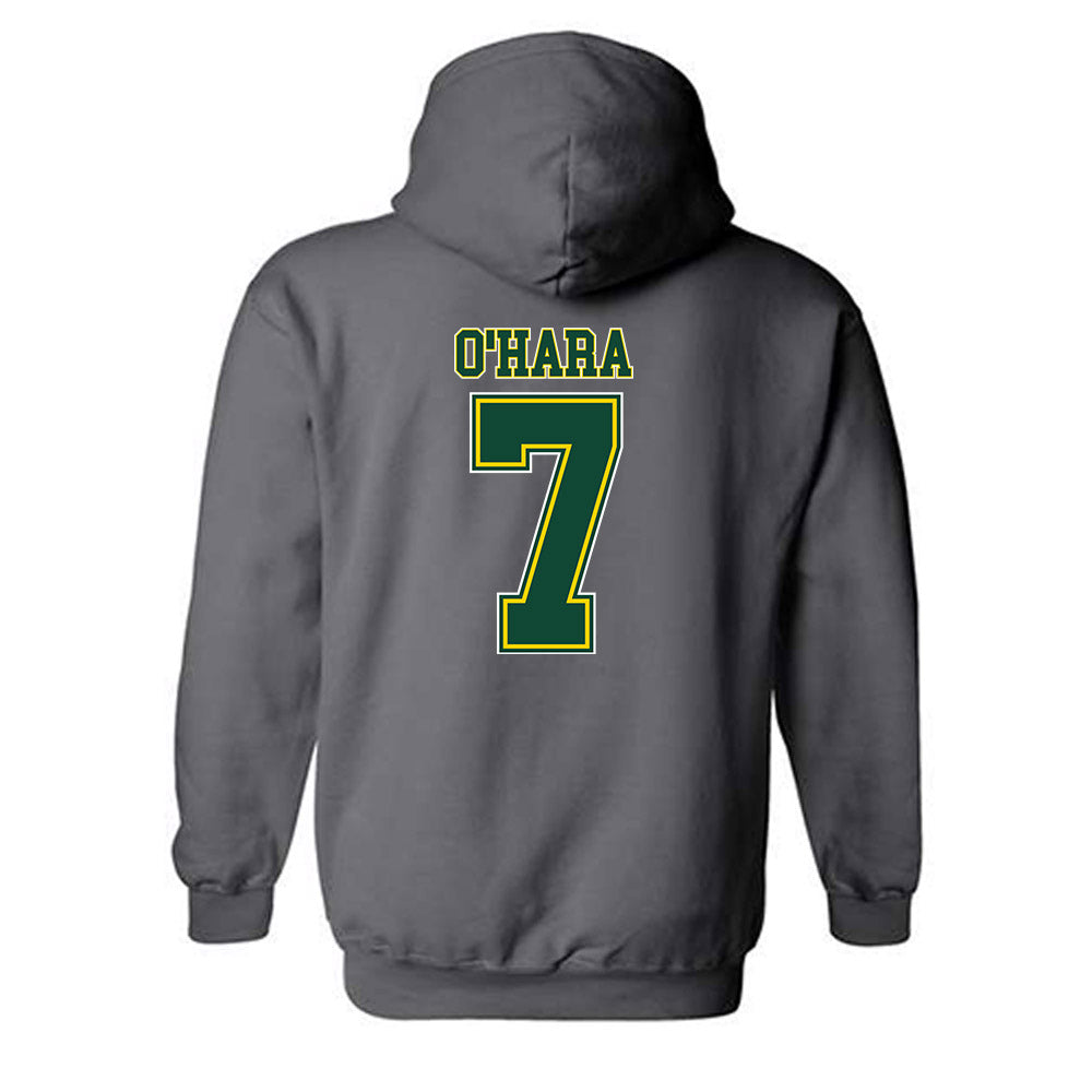 UVM - NCAA Men's Lacrosse : Finn O'Hara - Classic Shersey Hooded Sweatshirt-1