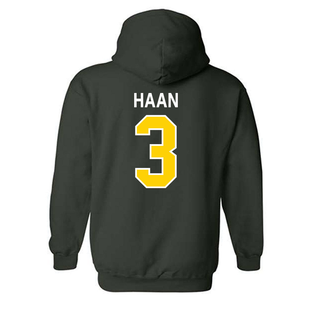 UVM - NCAA Women's Basketball : Emma Haan - Classic Shersey Hooded Sweatshirt-1