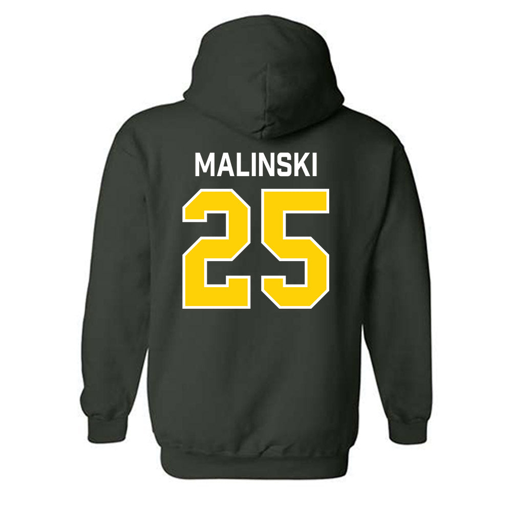 UVM - NCAA Men's Ice Hockey : Jack Malinski - Classic Shersey Hooded Sweatshirt-1