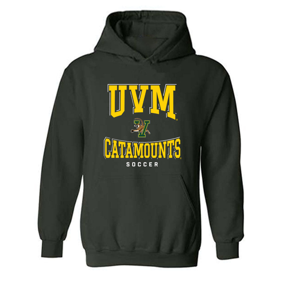 UVM - NCAA Men's Soccer : Ezra Widman - Classic Shersey Hooded Sweatshirt-0