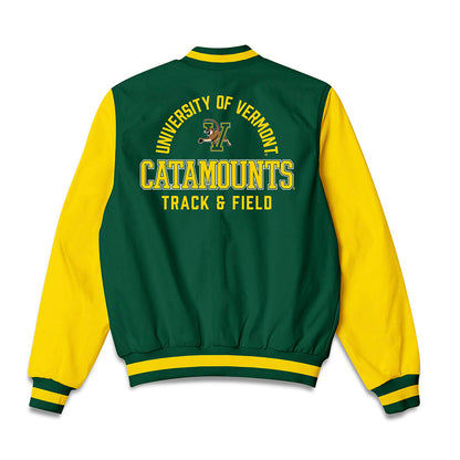 UVM - NCAA Women's Track & Field : Lucy Hugunin - Bomber Jacket-1