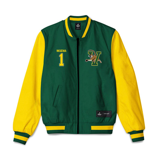 UVM - NCAA Men's Basketball : Momo Nkugwa - Bomber Jacket-0
