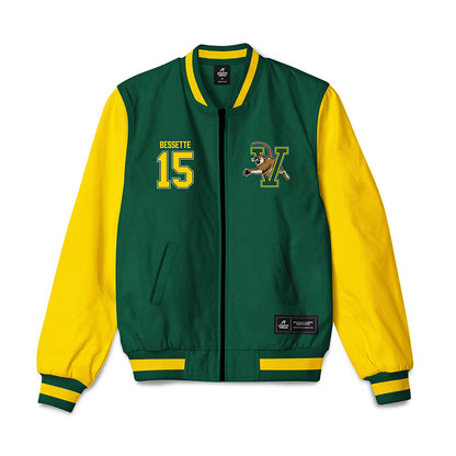 UVM - NCAA Men's Basketball : Drew Bessette - Bomber Jacket-0