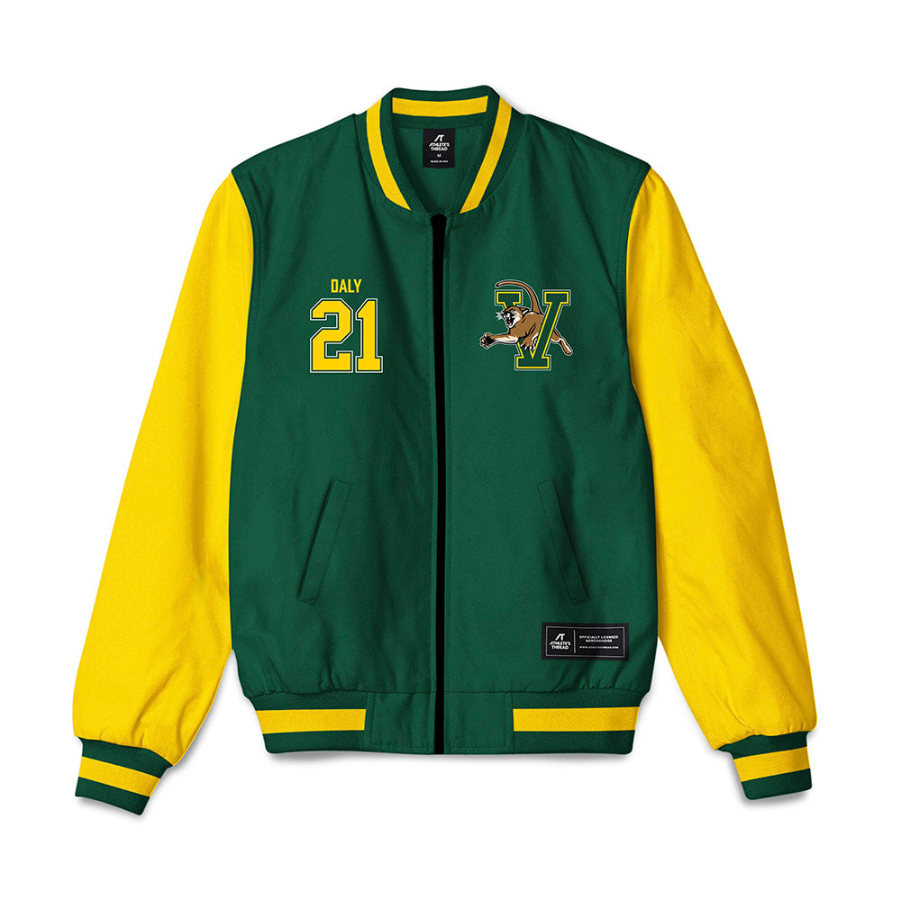 UVM - NCAA Men's Soccer : Karl Daly - Bomber Jacket-0