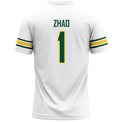 UVM - NCAA Men's Lacrosse : Walter Zhao - White Lacrosse Jersey -1