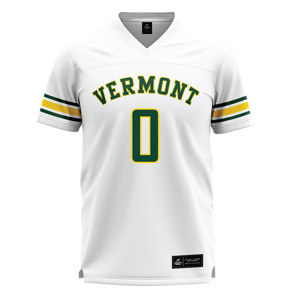 UVM - NCAA Men's Lacrosse : Colin Anderson - White Lacrosse Jersey -0