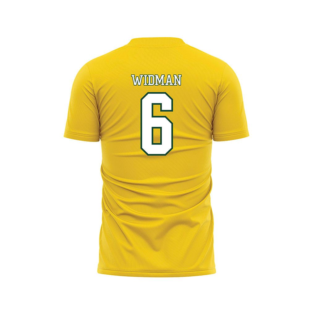 UVM - NCAA Men's Soccer : Ezra Widman - Gold Soccer Jersey-1