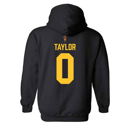Arizona State - NCAA Beach Volleyball : Zoe Taylor - Hooded Sweatshirt-5